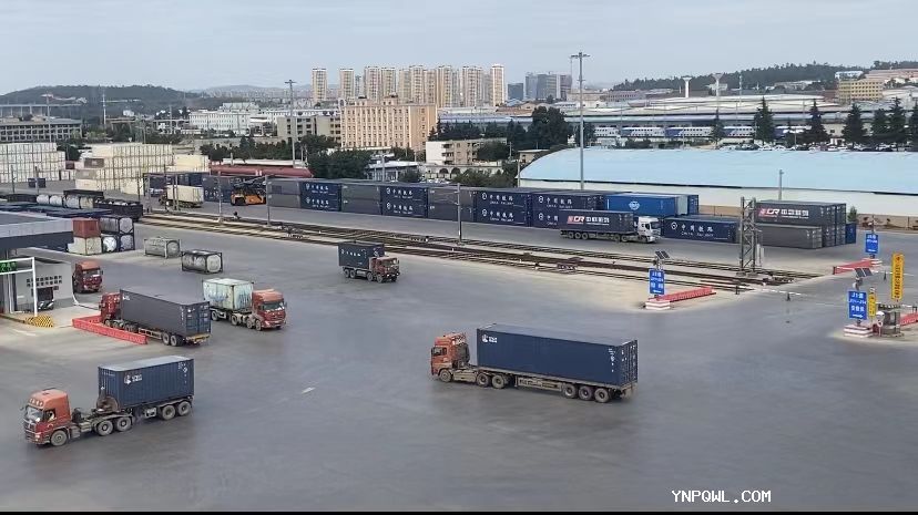 中老鐵路集裝箱運輸貨量持續增加