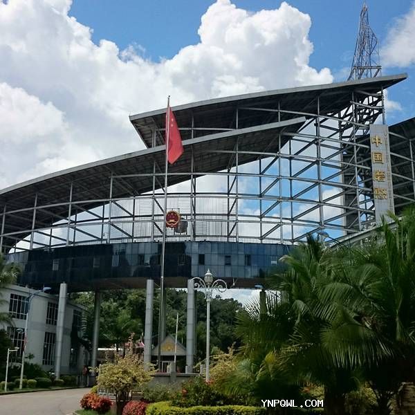 中老鐵路通車兩年多以來磨憨鐵路進口