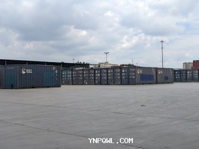 中老鐵路集裝箱儲存