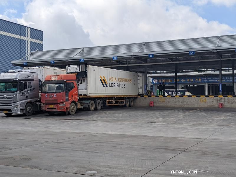 中老鐵路貨場步驟